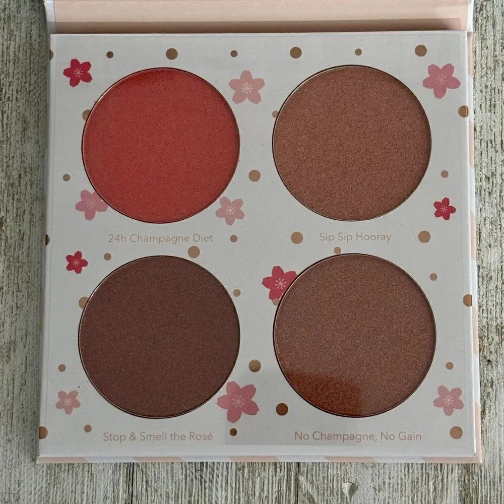 Beauty Bakerie Cotton Candy Champagne Blush highlighter Palette NEW NIP
